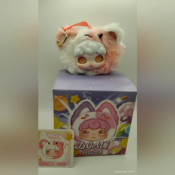 Domi PinPin World Plush Keychain Pouch - Picture 2 of 4